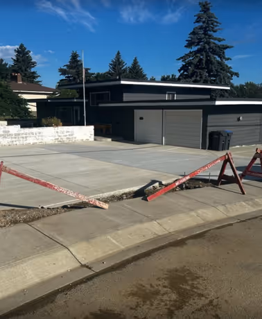 driveway installation